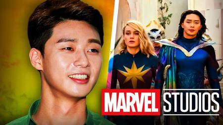 Park Seo Joon, Marvel Studios logo, Captain Marvel and Prince Yan