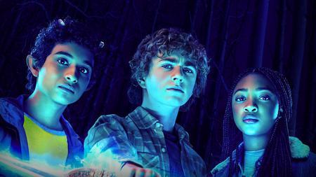 Percy Jackson and the Olympians tv show trio