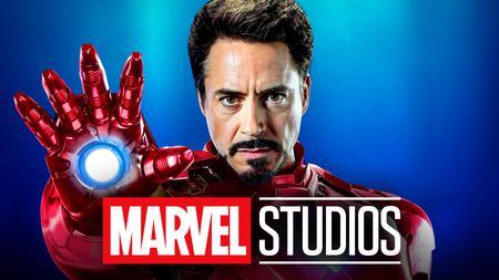 Robert Downey Jr, Iron Man, Marvel Studios logo