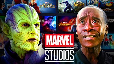 Skrull, Rhodey, Marvel Studios logo