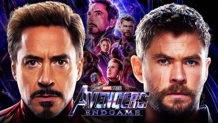 Tony Stark and Thor, Avengers Endgame faces