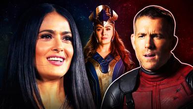 Selma Hayek, Ryan Reynolds, Deadpool