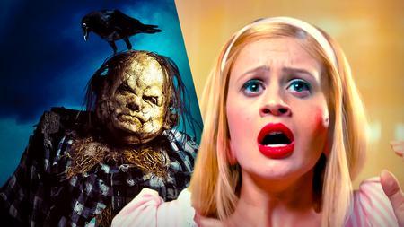 Scary Stories to Tell in the Dark movie scarecrow and pimple girl