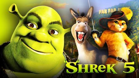 Shrek, Donkey, Puss in Boots