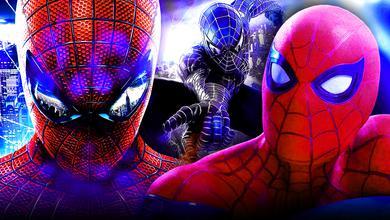 Tom Holland, Andrew Garfield, Tobey Maguire Spider-Men