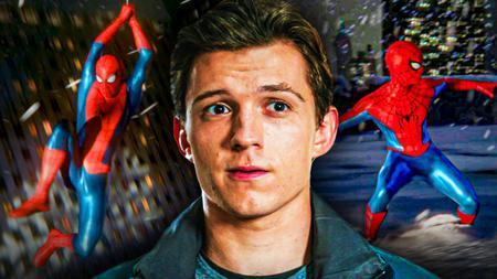 Spider-Man's Tom Holland at the end of No Way Home