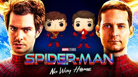 Spider-Man No Way Home Funkos, Tobey and Andrew