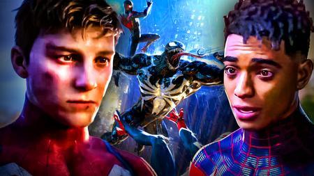 Marvel's Spider-Man 2, Venom, Peter Parker, Miles Morales