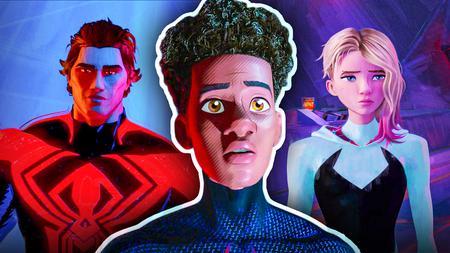 Spider-Man: Across the Spider-Verse Miles Morales Gwen Miguel