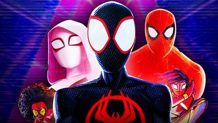 Spider-Verse Miles Morales Peter Parker Gwen Stacy