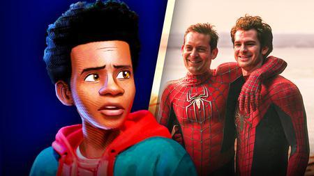 Spider-Verse Tobey Maguire Andrew Garfield