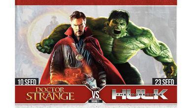 MCU MADNESS ROUND 1: #10 Doctor Strange vs. #23 The Incredible Hulk