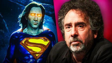 Superman Nicholas Cage Tim Burton