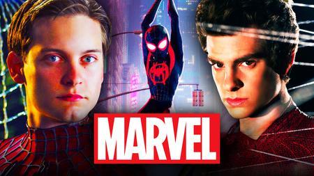 Tobey Maguire Andrew Garfield Spider-Verse 2