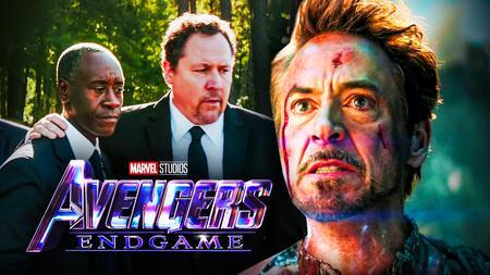 Avengers Endgame Tony Stark Rhodey