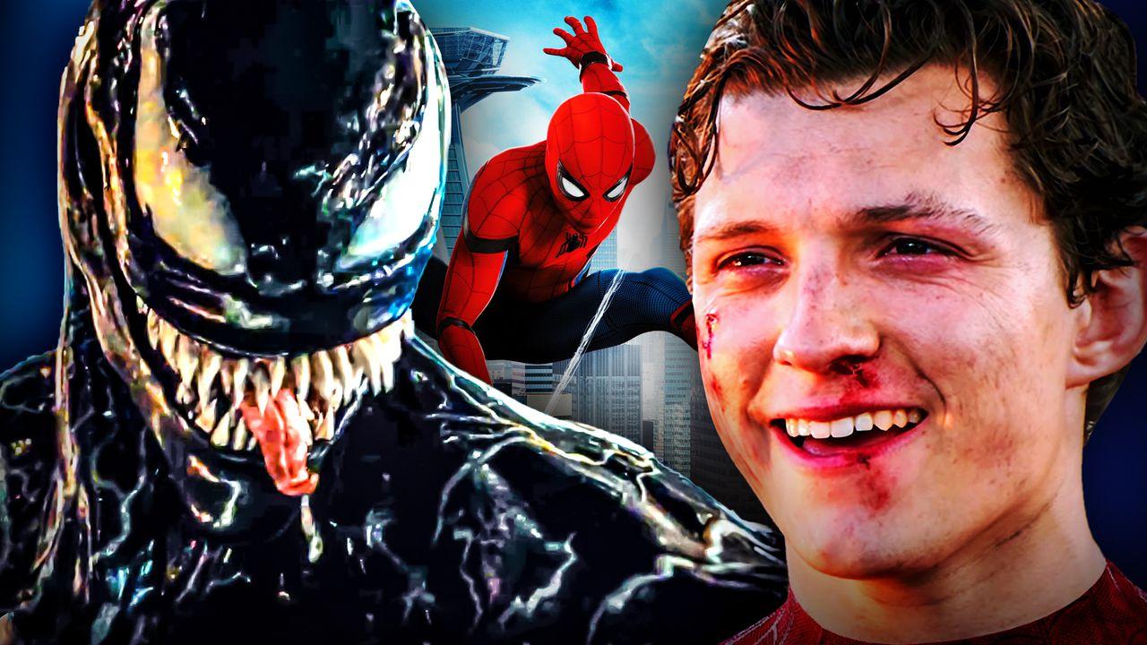 Venom, Spider-Man, Tom Holland