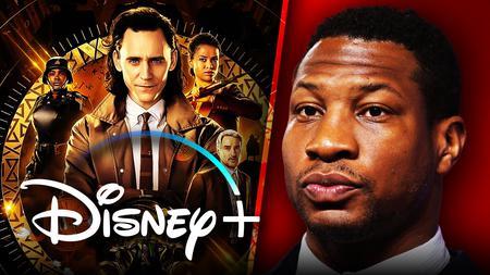 Loki, Disney+ logo, Jonathan Majors