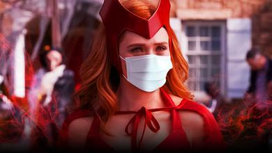 Scarlet Witch WandaVision COVID Mask