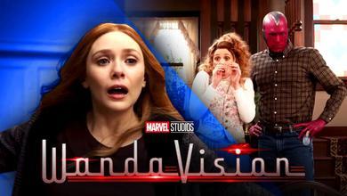 Scarlet Witch and WandaVision scene