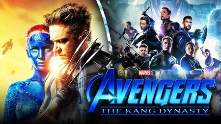 X-Men: Days of Future Past, Avengers: The Kang Dynasty logo, Avengers