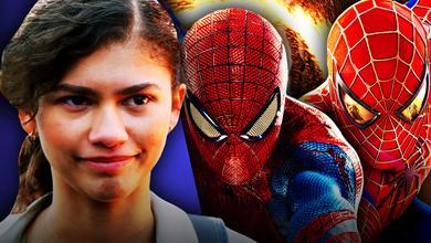 Zendaya, Andrew Garfield Spider-Man, Toby Maguire Spider-Man