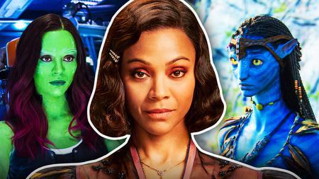 Zoe Saldana, Gamora, Neytiri