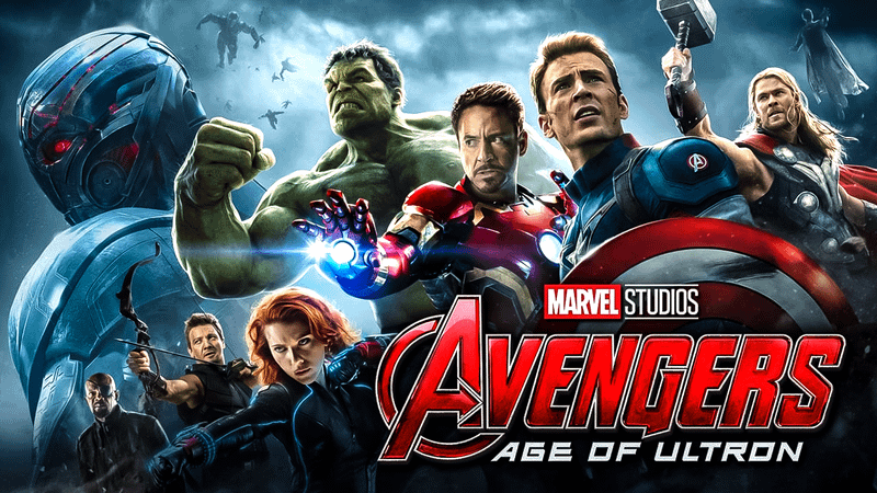 Ultron, The Avengers, Age of Ultron logo