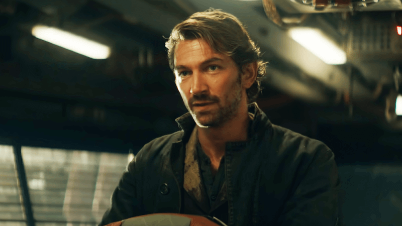 Michiel Huisman as Gunnar in Rebel Moon