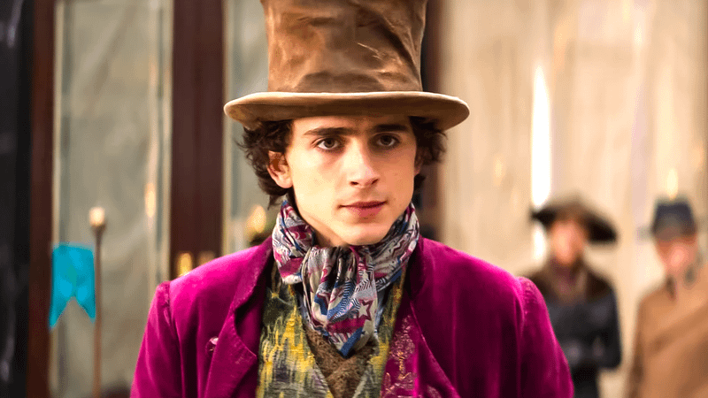 Timothée Chalamet Willy Wonka