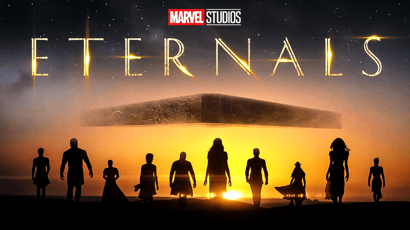 Eternals, Marvel Studios logo