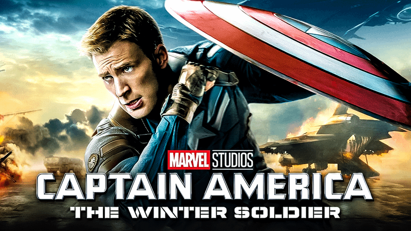 Captain America: The Winter Soldier logo, Chris Evans