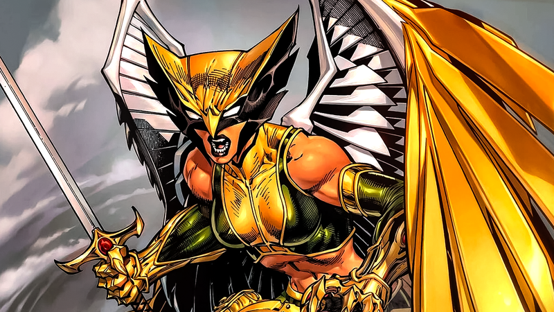 Hawkgirl artwork