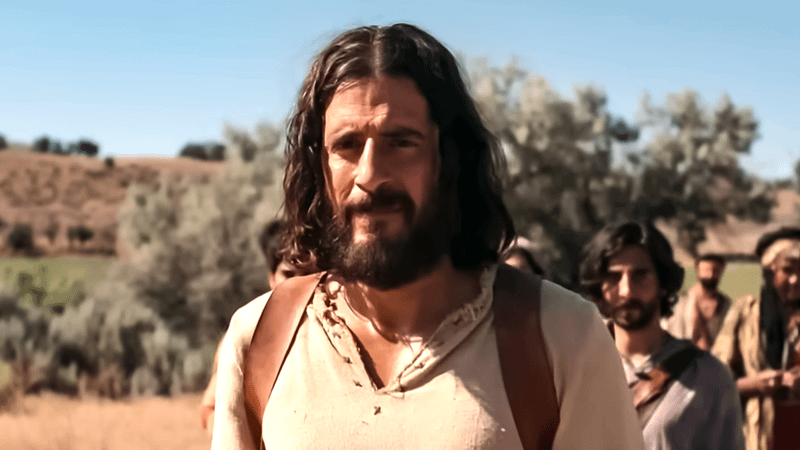 Jonathan Roumie as Jesus in The Chosen