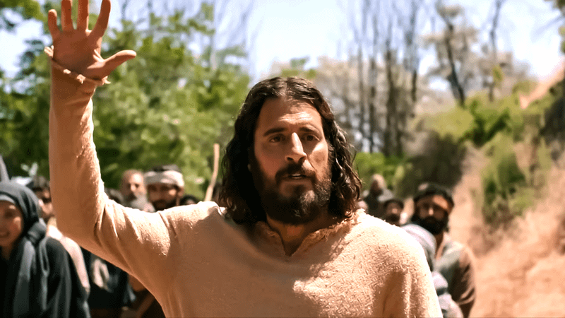 Jonathan Roumie as Jesus in The Chosen